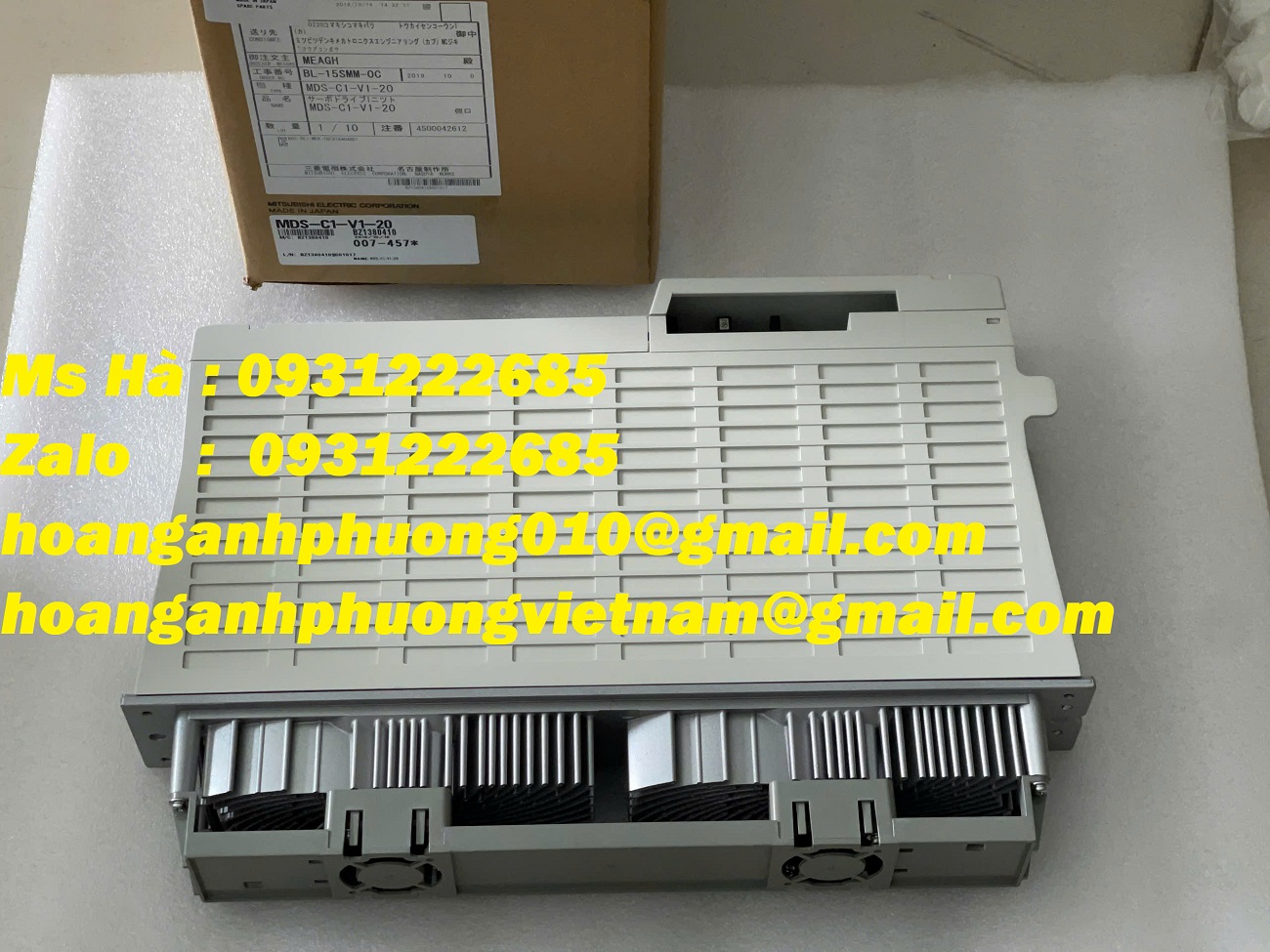 Driver servo MDS-C1 series MDS-C1-V1-20 mitsubishi 2kw